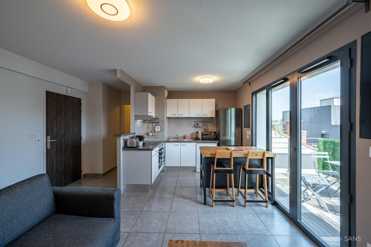 Le Saint Exupery - T3 Centre Ville Avec Balcon + Parking Gratuit Toulouse Dış mekan fotoğraf